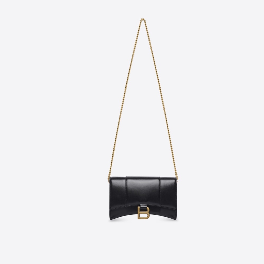 Balenciaga Hourglass Wallet On Chain - Picture 2 of 7